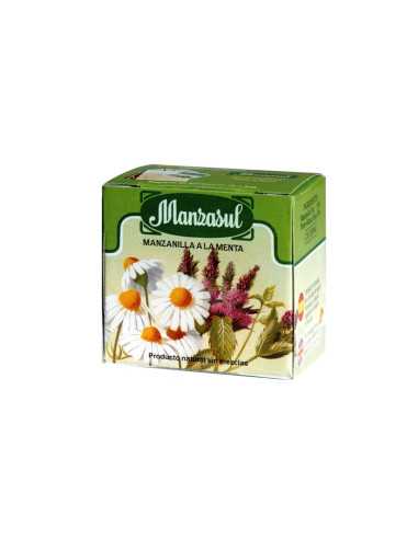 Manzasul Manzanilla y menta 10 filtros La Leonesa
